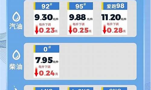 海南今日油价92汽油价格表_海南油价92