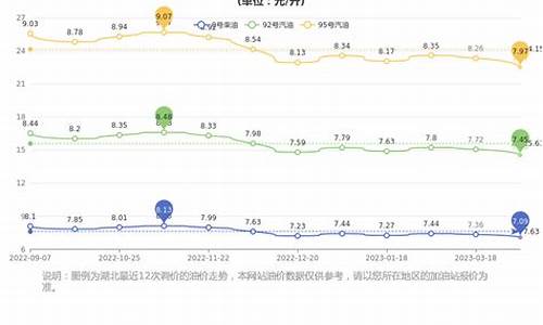 武汉95号汽油价格最新_武汉95号汽油价格最新表